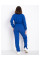 16780-2 синій жіночий костюм (SARA, трикотаж, 2 од. розміри напівбатал: 46/48, 50/52)