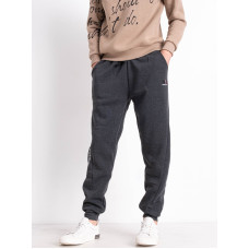 2203-6 темно-сірі чоловічі спортивні штани (Godsend, фліс, не кашлатаються, 5 од. розміри на бирках: L. XL. 2XL. 3XL. 4XL, відповідають нормі: S-2XL)