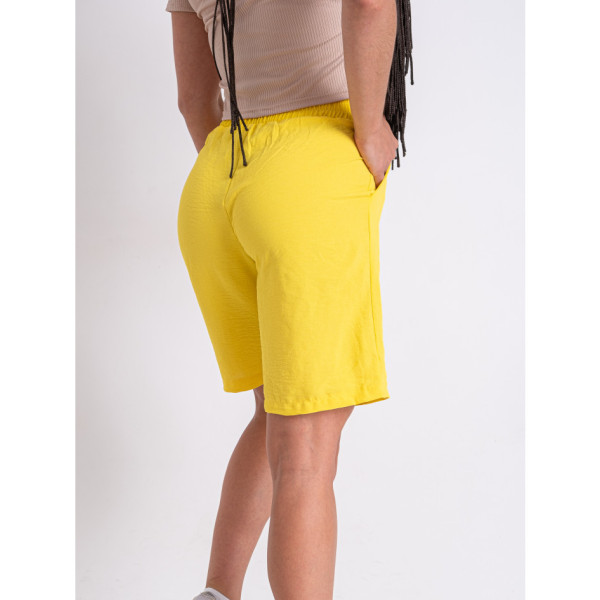 1570-80 жовті жіночі шорти (креп-жатка, 2 од. розміри норма: S. M)