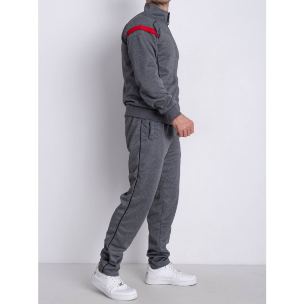 5211-6 сірий чоловічий спортивний костюм (GODSEND, двонитка, 5 од. розміри норма: M. L. XL. 2XL. 3XL)