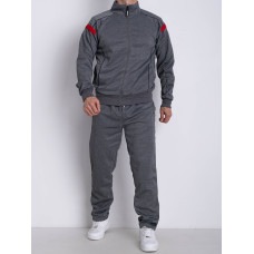 5211-6 сірий чоловічий спортивний костюм (GODSEND, двонитка, 5 од. розміри норма: M. L. XL. 2XL. 3XL)