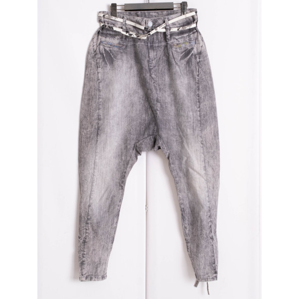 6014 сірі жіночі штани (стрейчові, 2 од. розміри норма: S. XL)