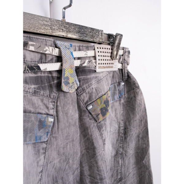 6014 сірі жіночі штани (стрейчові, 2 од. розміри норма: S. XL)