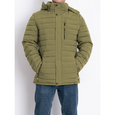 0001-4 оливкова чоловіча тепла куртка (5 од., розміри норма: 48. 50. 52. 54. 56)