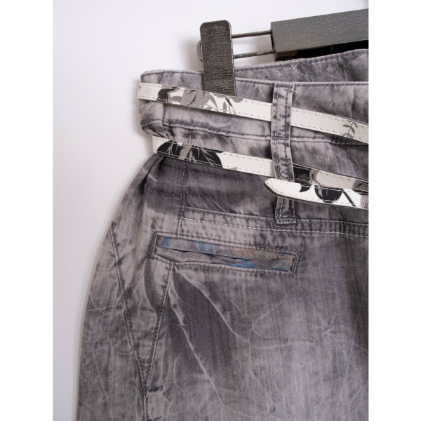 6014 сірі жіночі штани (стрейчові, 2 од. розміри норма: S. XL)