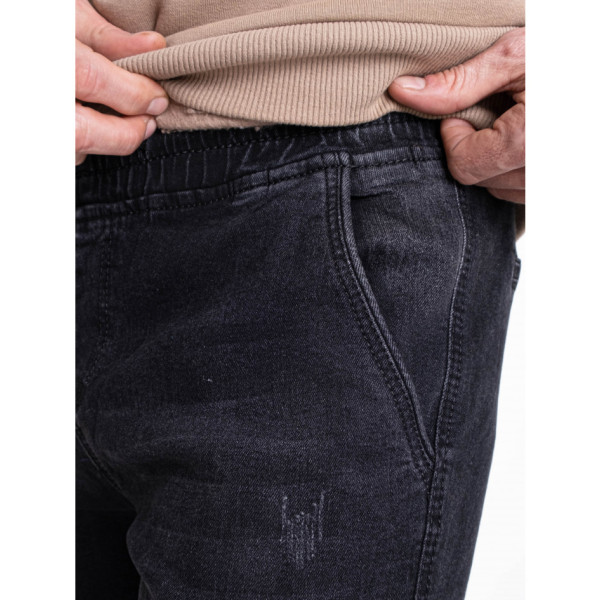 0438 темно-сірі чоловічі джинси (VINGVGS. стейч, на манжеті, 8од, розміри норма: 29, 30, 31, 32, 33, 34, 36, 38)