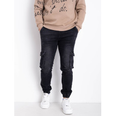 0438 темно-сірі чоловічі джинси (VINGVGS. стейч, на манжеті, 8од, розміри норма: 29, 30, 31, 32, 33, 34, 36, 38)