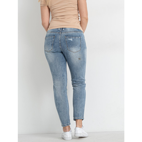 3198 блакитні жіночі джинси (4 од. розміри норма: M. L. XL. 2XL)
