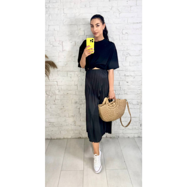 9099 * УТОЧНЮЙТЕ КОЛІР ПІД ЧАС ЗАМОВЛЕННЯ жіноча спідниця (3 од. універсальний розмір норма-напівбатал: S-ХL) видача наступного дня