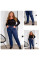0862 # синие женские джинсы (LADY N, стрейчевые, 6 ед. размеры батал: 32-42) выдача на следующий день
