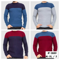 0889* вибір кольору чоловічий светр (3 од., розміри норма: M-XL) видача наступного дня
