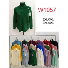 1057 мікс квітів жіночий светр (Kiss me, 5 од., розміри батал: 2XL-4XL)