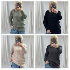 25413* мікс квітів жіночий светр (бавовна + кашемір, 6 од., розміри напівбатал: 46-54) видача наступного дня