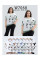 7068# микс цветов женская футболка Kiss Me (10 ед, размеры батал: 3XL-5XL) выдача на следующий день