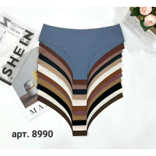 8990# мікс квітів жіночі труси сліпи (бавовна, еластан, 7 од., розміри норма: XS-XL) видача наступного дня