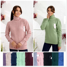 9986-2* мікс квітів жіночий кашеміровий светр (мікс квітів, 10 од., розміри норма: 46-48) видача наступного дня