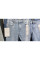 0610# блакитні жіночі стрейчові джинси з камінням New Jeans (6 од., розміри норма: 25-30) видача наступного дня