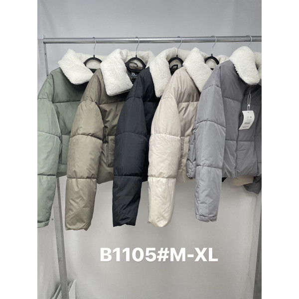 1105* выбор цвета женская куртка на синтепоне ( 3 ед, размеры норма: M, L, XL) выдача на следующий день