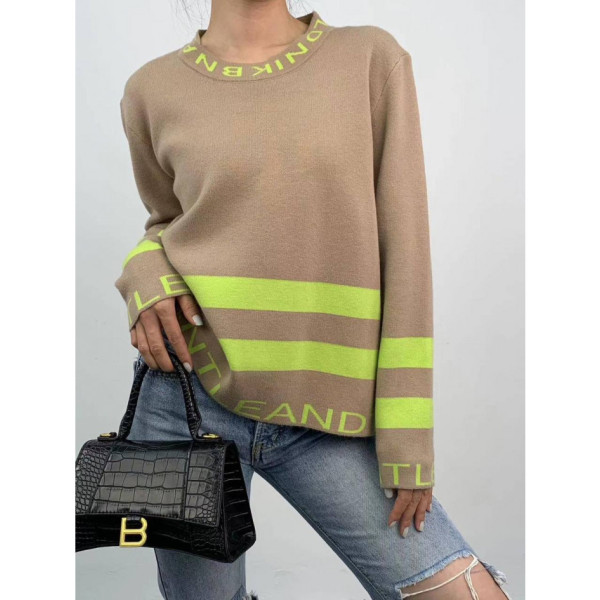 2421* мікс кольорів жіночий светр (6 од., розміри норма-напівбатал: M-XL універсальний) видача наступного дня