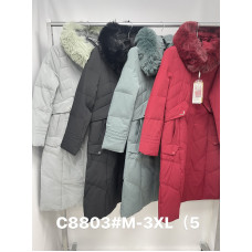 8803 * вибір кольору жіноча куртка на синтепоні (5 од., розміри напівбатал: L. XL. 2XL. 3XL, розміри повторюються) видача наступного дня