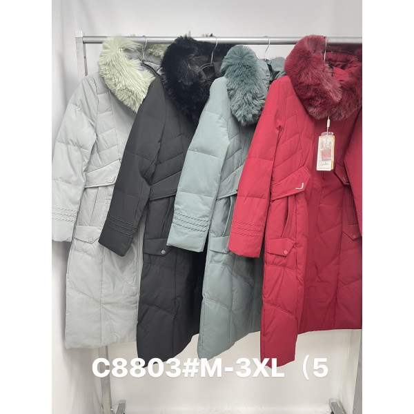 8803 * выбор цвета женская куртка на синтепоне (5 ед, размеры полубатал: L. XL. 2XL. 3XL, размеры повторяются) выдача на следующий день