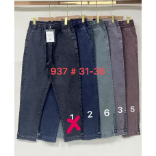 0937# вибір кольору жіночі джинси (Fudeyan, 6 од. розміри батал: 31-36) видача наступного дня FUDEYAN