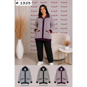 1353 # Жіночий кардиган з альпаки (1165157)