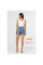 5066# голубые женские шорты-юбка (New Jeans, стрейч, 6 ед, размеры норма: 26-31) выдача на следующий день New Jeans