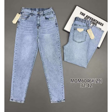 6046# блакитні жіночі джинси (Vindasion, стрейч-коттон, 6 од., розміри батал: 32-42) видача наступного дня Vindasion