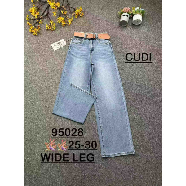 95028# синие женские джинсы (стрейч коттон, 6 ед, размеры норма: 25-30) выдача на следующий день Джинсы