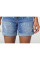 7005# голубые женские джинсовые шорты с камнями (New Jeans, 6 ед, размеры норма: 26-31) выдача на следующий день Шорты