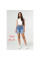 7005# голубые женские джинсовые шорты с камнями (New Jeans, 6 ед, размеры норма: 26-31) выдача на следующий день Шорты