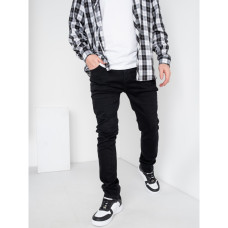 7133-5 / чорні чоловічі джинси (Hydrolic, стрейчові, 5 од.розміри напівбатал: 33, 34, 38, 38, 40) Джинси