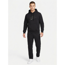 4680-1 черный мужской спортивный костюм (штаны двухнитка, скрытый карман на змейке, логотип вышивка, кофта турецкий пенье, с капюшоном, 5 ед. размеры норма: 46, 48, 50, 52, 54) Спортивный костюм