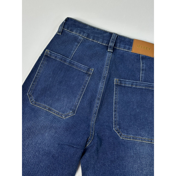 7015# блакитні жіночі стрейчові джинсові капрі New Jeans (6 од., розміри норма: 25-30) видача наступного дня New Jeans