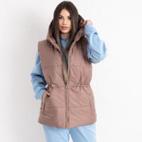 0075-4 мокко жіноча жилетка (5'TH AVENUE, синтепон, 3 од. розміри норма: 42. 44. 46)