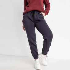 00271-6 сірі жіночі спортивні штани (5`th Avenue, турецька тринитка, фліс, 4 од. розміри батал: 50. 52. 54. 56)