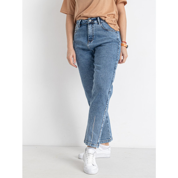 0707# блакитні жіночі джинси (LADY N, стрейчові, 6 од. розміри батал: 32. 34. 36. 38. 40. 42) видача наступного дня