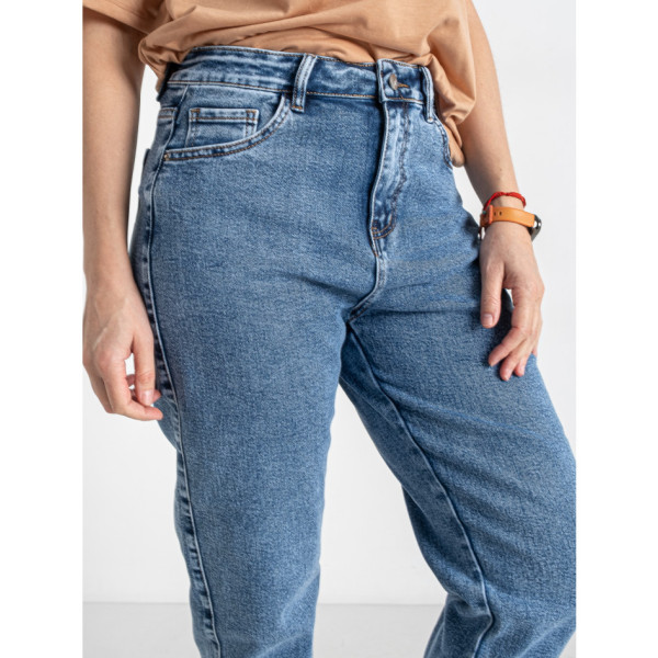 0707# блакитні жіночі джинси (LADY N, стрейчові, 6 од. розміри батал: 32. 34. 36. 38. 40. 42) видача наступного дня