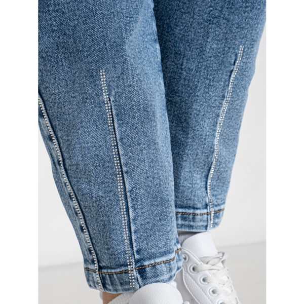 0707# блакитні жіночі джинси (LADY N, стрейчові, 6 од. розміри батал: 32. 34. 36. 38. 40. 42) видача наступного дня