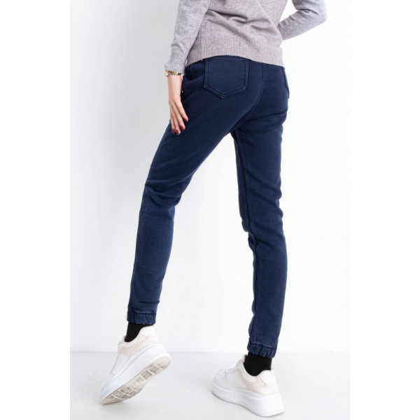 0984-2 сині жіночі теплі джинси (ЗОЛОТО, стрейчові, хутро, 6 од. розміри норма: S. M. L. XL. 2XL. 3XL)