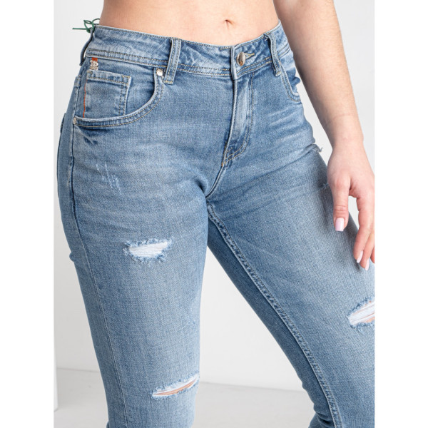 0902 блакитні жіночі джинси (LOLO BLUES, стрейчові, 6 од. розміри норма: 25. 26. 27. 28. 29. 30)