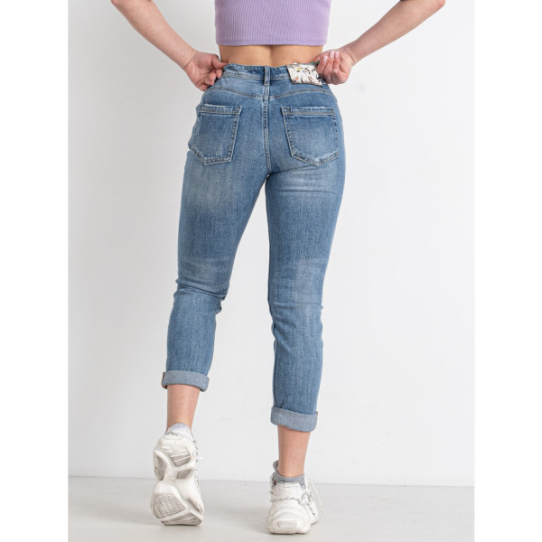 0902 блакитні жіночі джинси (LOLO BLUES, стрейчові, 6 од. розміри норма: 25. 26. 27. 28. 29. 30)