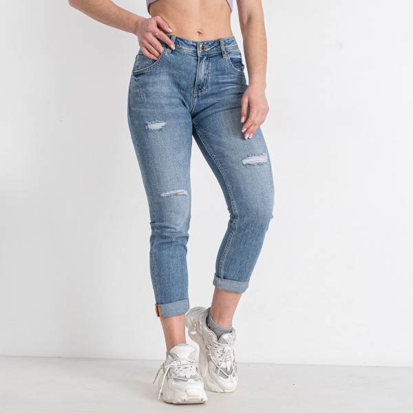 0902 блакитні жіночі джинси (LOLO BLUES, стрейчові, 6 од. розміри норма: 25. 26. 27. 28. 29. 30)