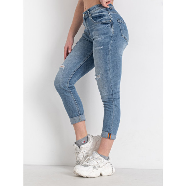 0902 блакитні жіночі джинси (LOLO BLUES, стрейчові, 6 од. розміри норма: 25. 26. 27. 28. 29. 30)