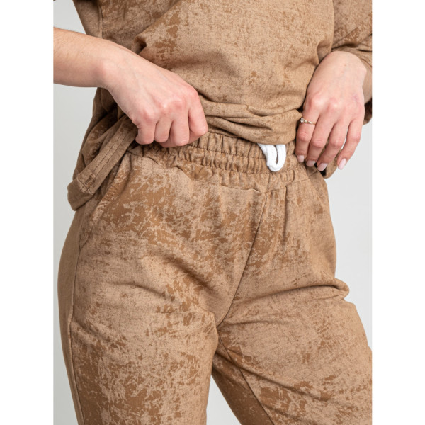 2561-4 мокко жіночий спортивний костюм (5'TH AVENUE, 4 од. розміри норма: 42. 44. 46. 48)