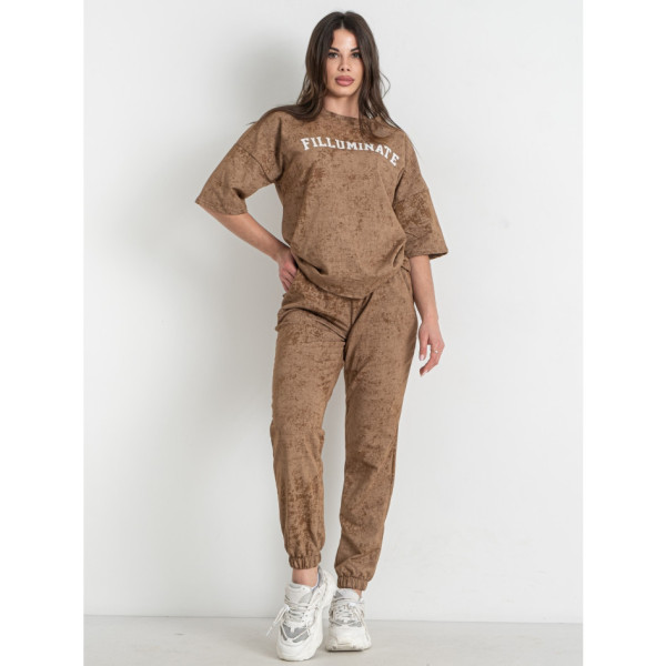 2561-4 мокко жіночий спортивний костюм (5'TH AVENUE, 4 од. розміри норма: 42. 44. 46. 48)