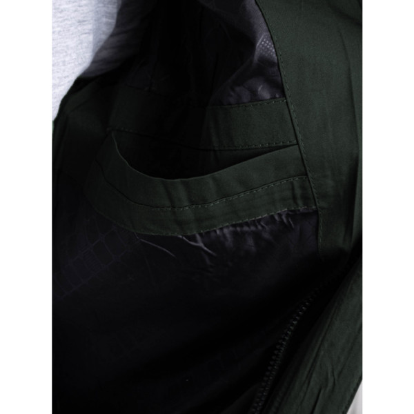 0014-7 зелена чоловіча тепла куртка (5 од., розміри норма: 50. 52. 54. 56. 58)