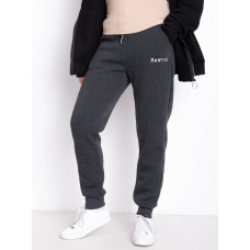 9996-6 сірі жіночі спортивні штани (AOLONG. технітка на флісі, не кашлатиться, 5 од., розміри напівбатал: XL. 2XL. 3XL. 4XL. 5XL)