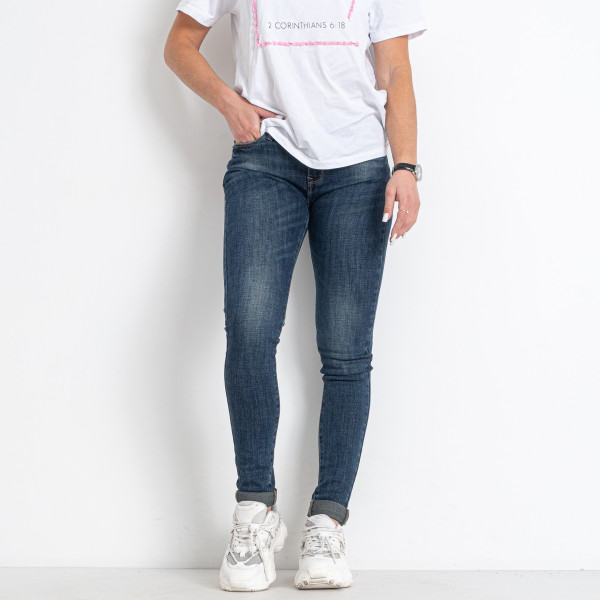 8818 сині жіночі джинси (6 од. розміри норма: 25. 26. 27. 28. 29. 30)